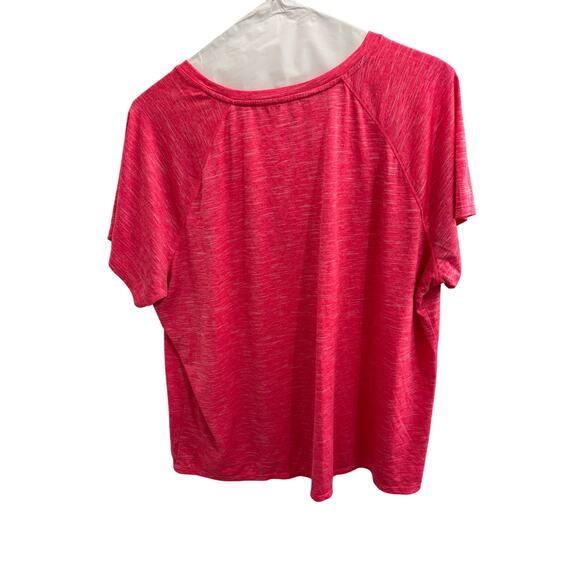 RBX Active Heathered Pink Performance Tee | Size 3X - Picture 3 of 7
